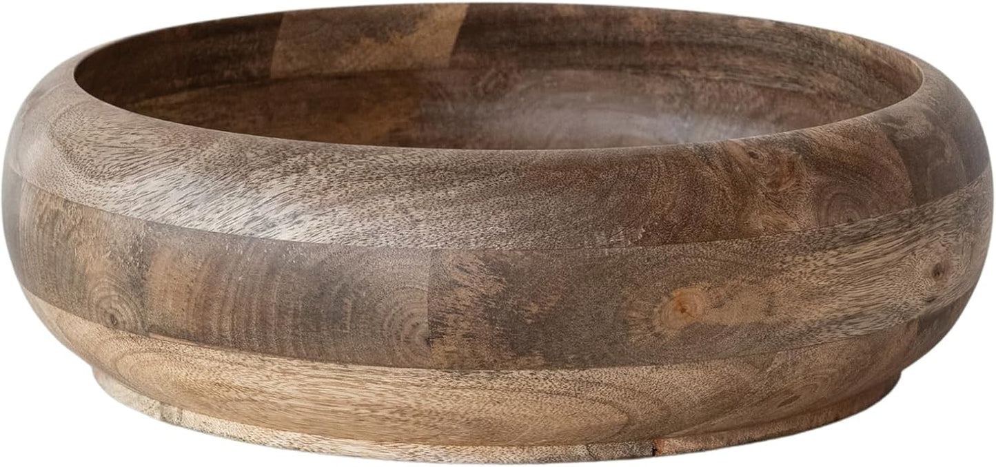 Cuenco Redondo Madera Mango Natural