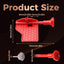 Kit 15 Pzas Herramienta Pasador Pivote Roja Resistente