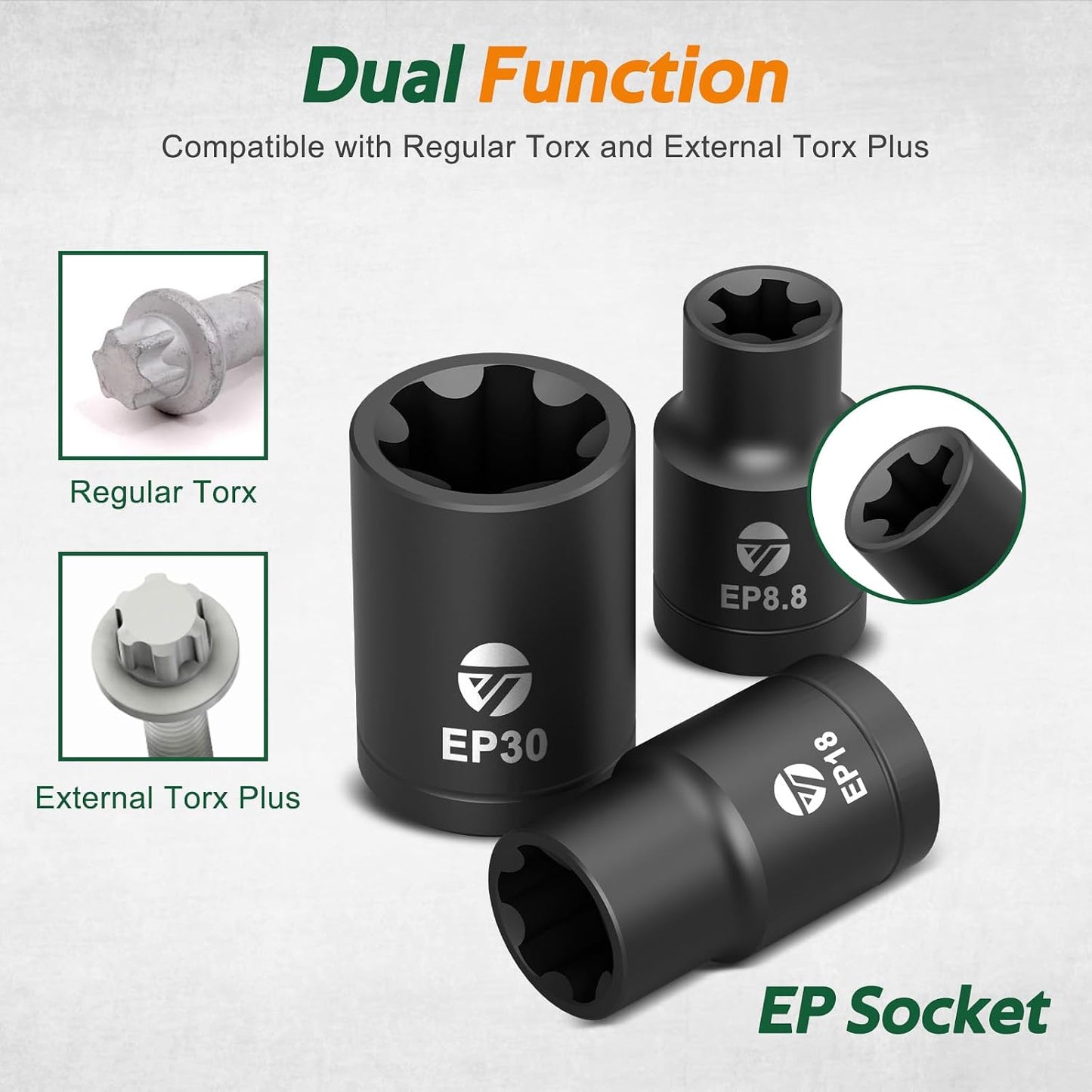 Juego 22 Pzas Llaves Torx Plus EP4-EP32 para Extracción Batería EV