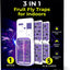 Trampa moscas fruta con luz UV y pegamento 5 tableros