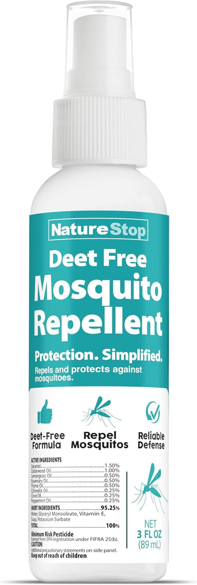 Repelente mosquitos DEET 3oz para exteriores y viajes