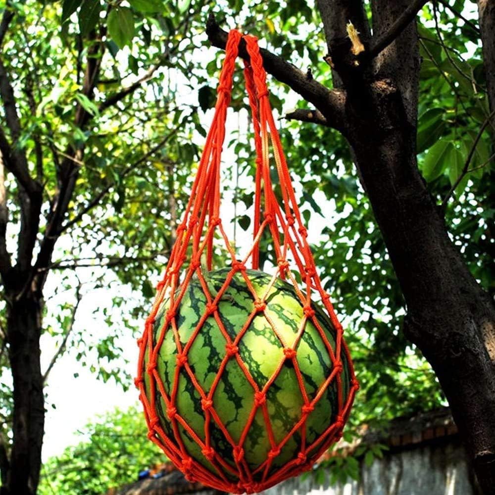 5 Pzas redes para melón cultivo jardín vertical naranja