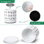 Set 2 Macetas Cerámica 6pulg Con Orificio Drenaje Platillo Blanco