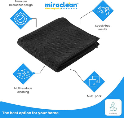 12 Pzas Toallas Microfibra Auto Hogar 12x12pulg