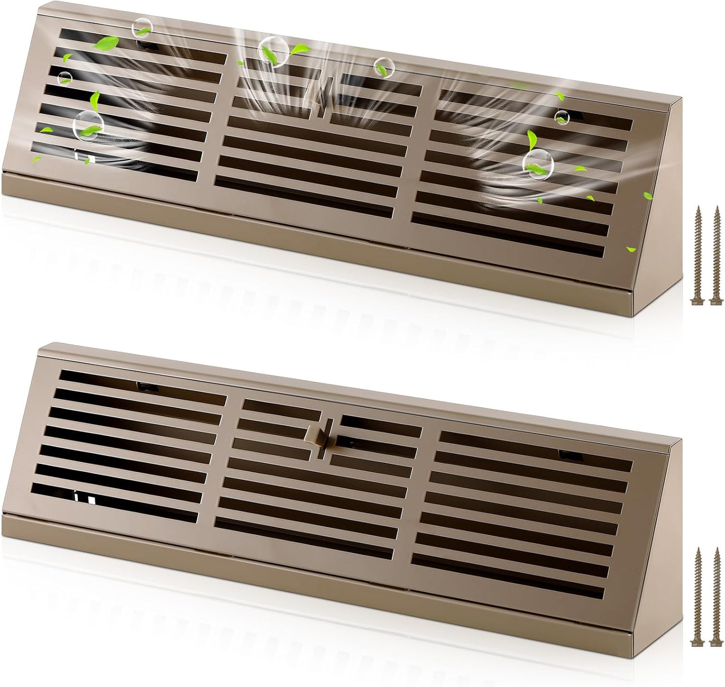 2 Cubiertas Ventilación Difusor Piso y Pared