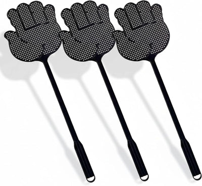 Matamoscas en forma de mano antideslizante pack 3 para cocina