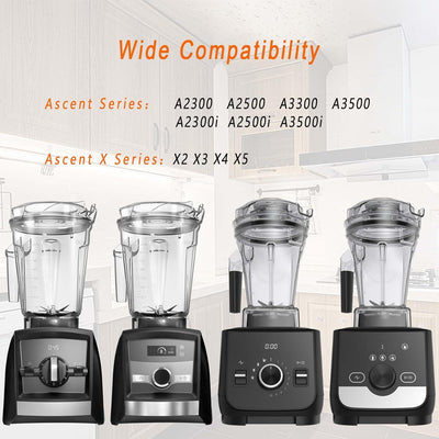 Contenedor licuadora 48oz reemplaza A2300 A2500 comp