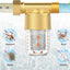 Filtro sedimentos reutilizable para calentadores de agua