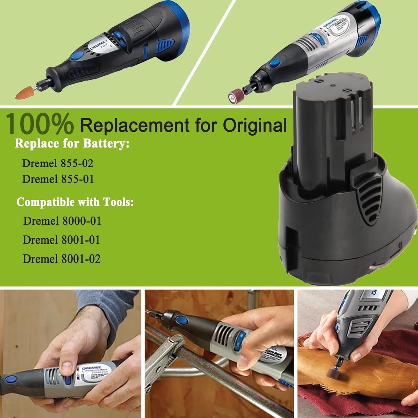 Batería para Dremel 10.8V