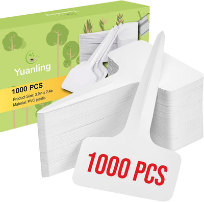Etiquetas plástico tipo T para jardín impermeables 1000uds