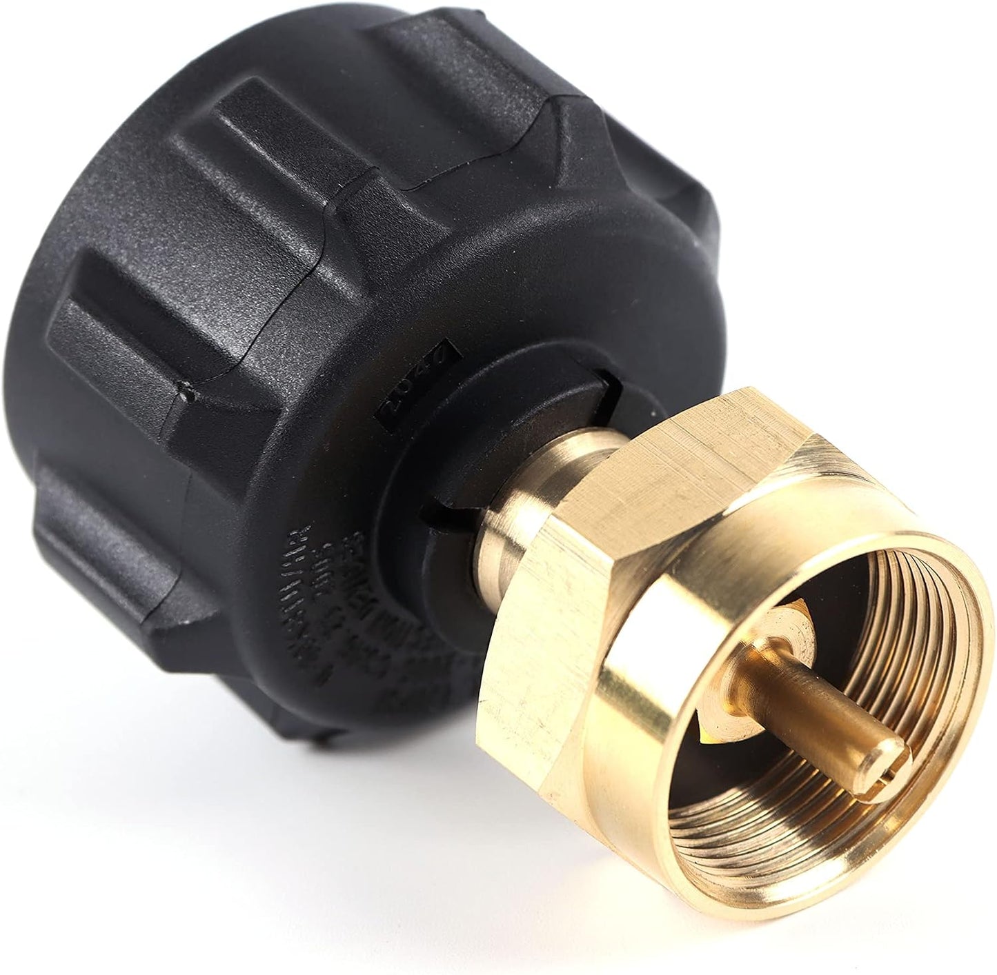 Adaptador recarga propano tipo QCC para botellas 1lb camping