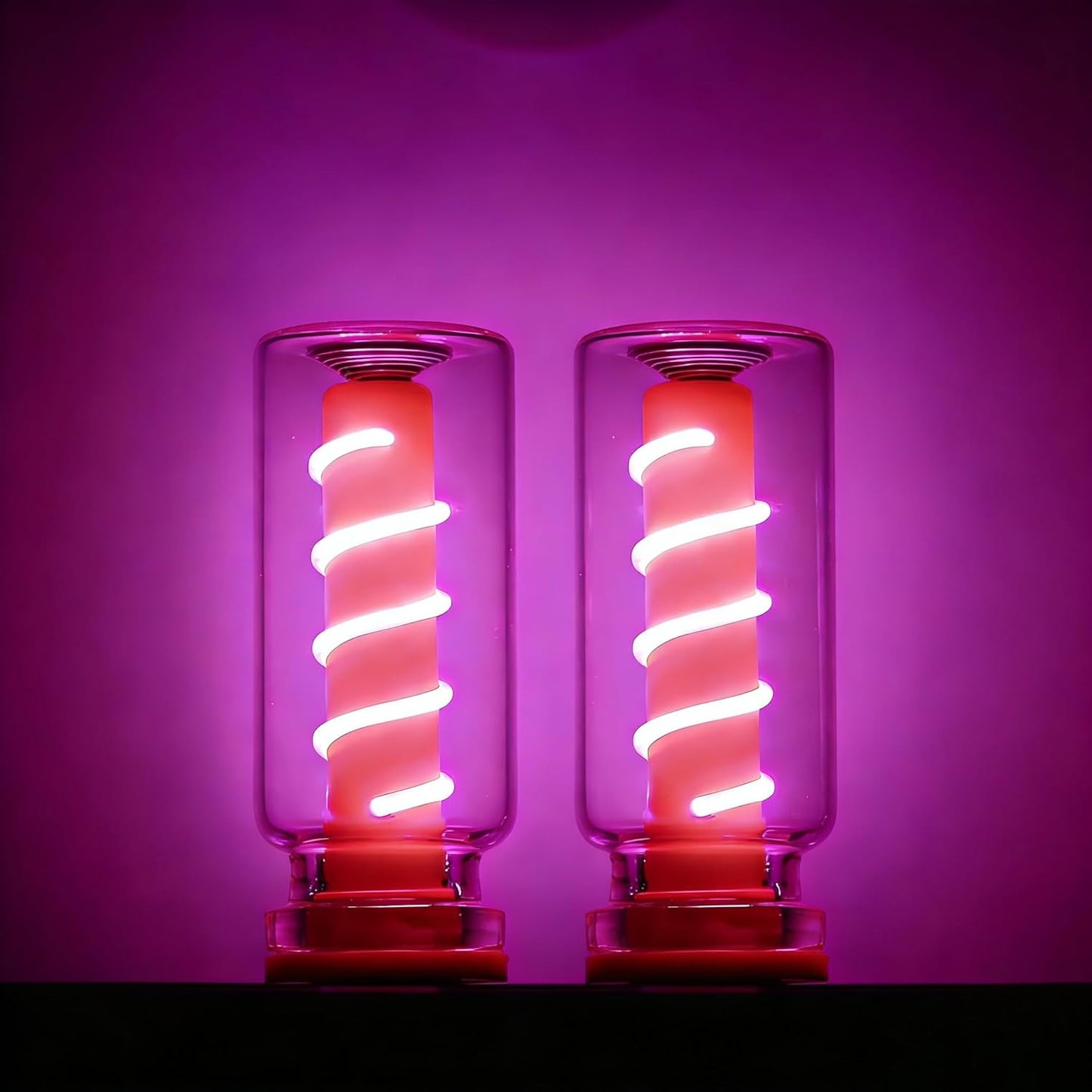 2 Lámparas LED táctil USB regulables para coche y camping