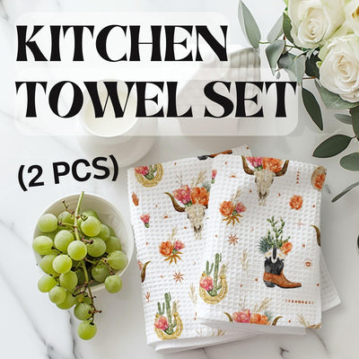 Toalla de cocina microfibra para amantes de los vaqueros 16 x 24 pulgadas