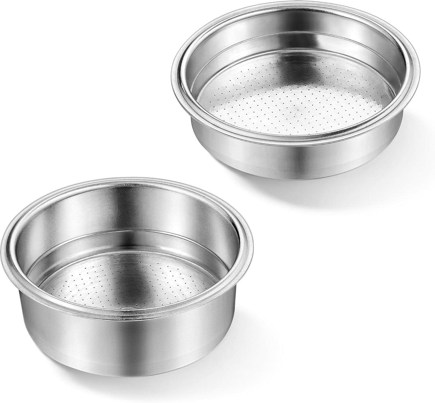 Cesta filtro doble acero inox para espresso De'Longhi