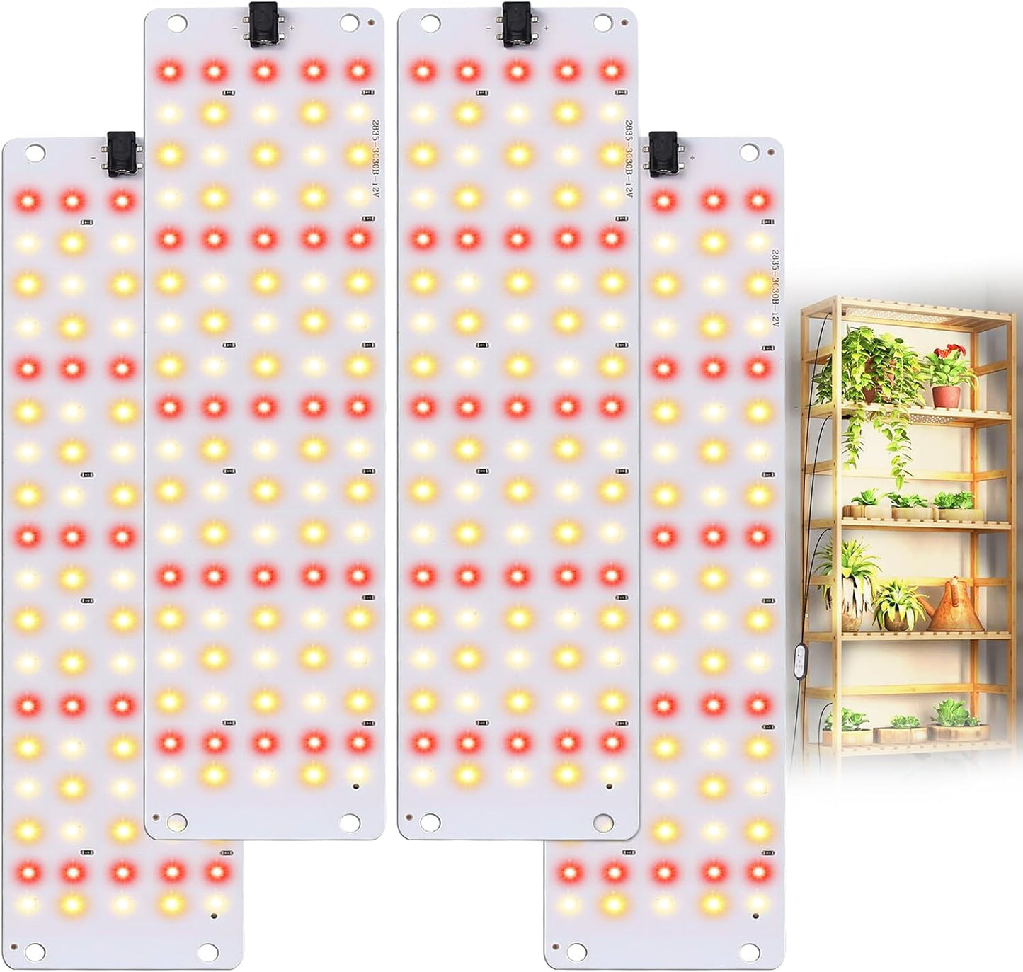 Luz LED cultivo interior 40W 360 luces espectro completo