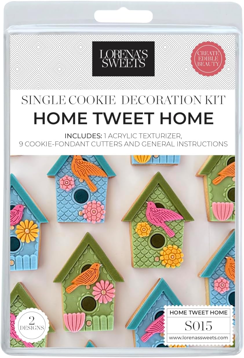 Kit de decoración de galletas Home Tweet Home