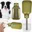 Botella agua perro 18oz verde a prueba de fugas