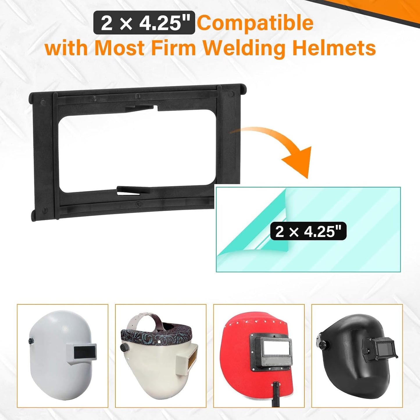 Muelle retención casco Honeywell 2x4.25 plástico