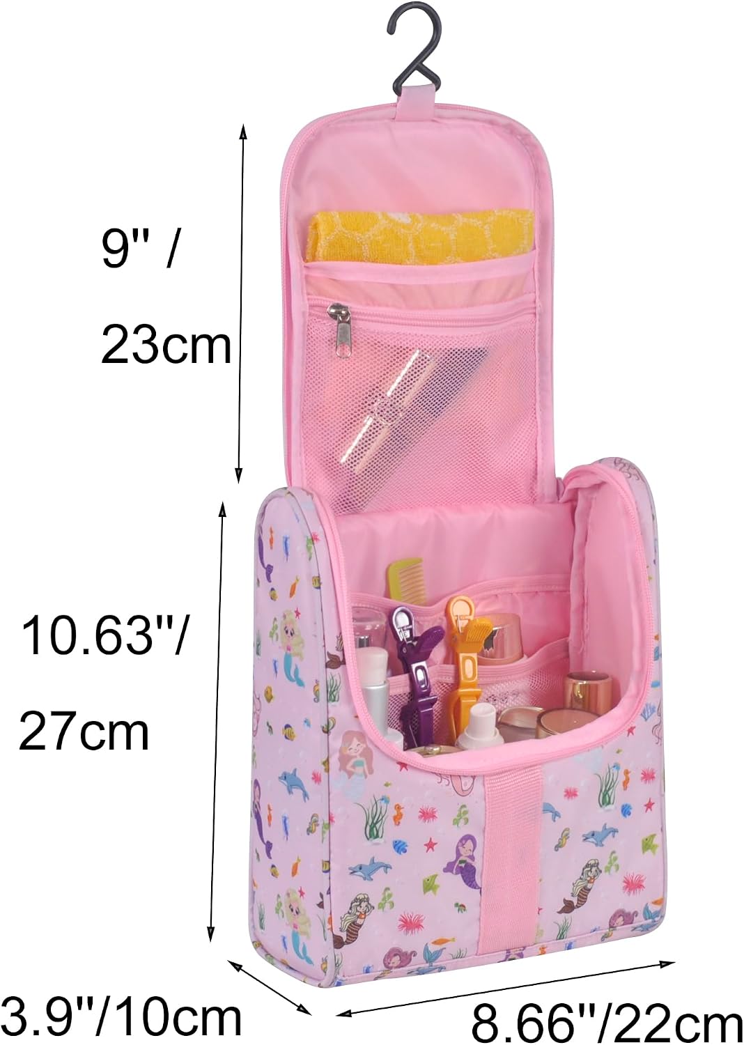 Bolsa aseo colgante dibujos animados para niños