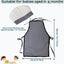2 Pack Accesorios Foto Bebé Chef Mini Sombrero Delantal Niña