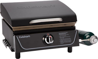 Parrilla mesa gas 17 con campana compacta para exteriores