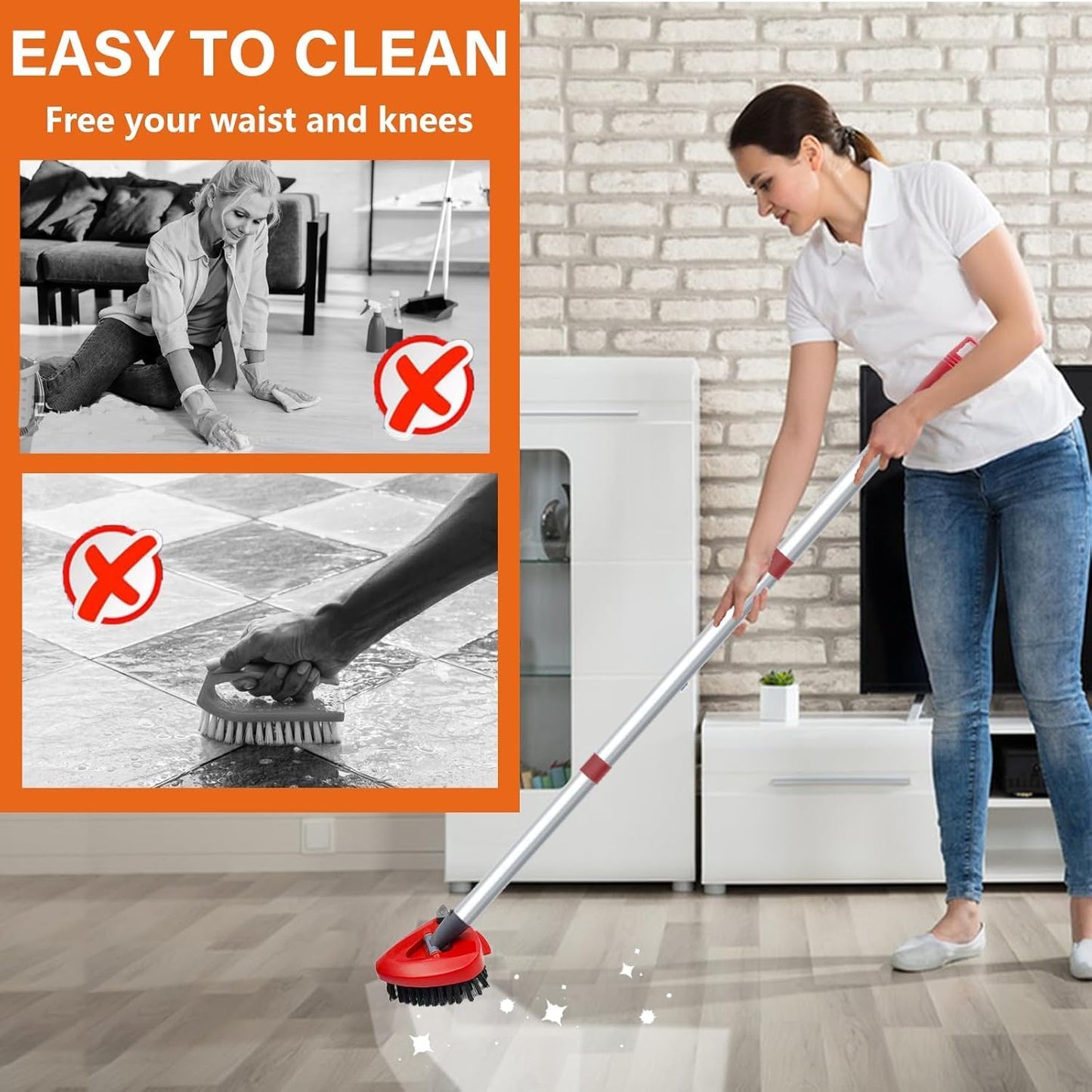 Trapeador giratorio repuesto para O Cedar 2 tanques RinseClean