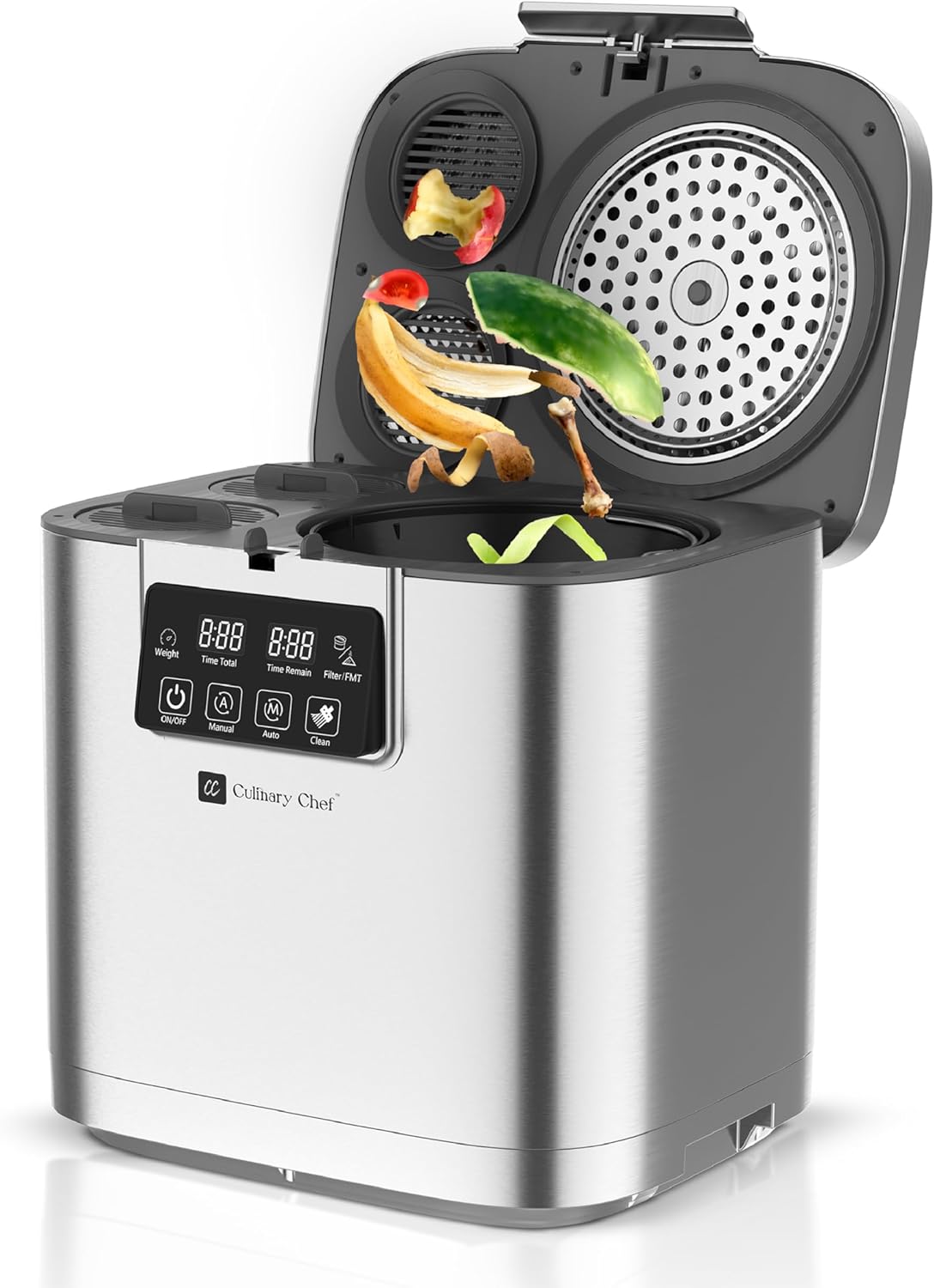 Compostador eléctrico acero inox 1gal