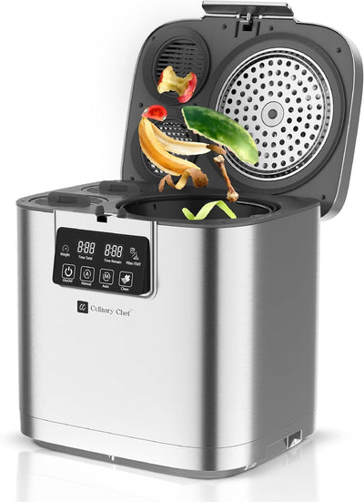 Compostador eléctrico acero inox 1gal