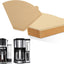 4 Filtros de Café Papel Sin Blanquear para Cafetera Ninja 100 Pzas