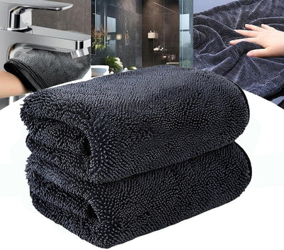 Toallitas microfibra baño ducha absorbentes 45.86oz/m² 2uds