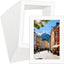 30 Tapetes Blancos 5x7 para Fotos 4x6 Mate Biselado