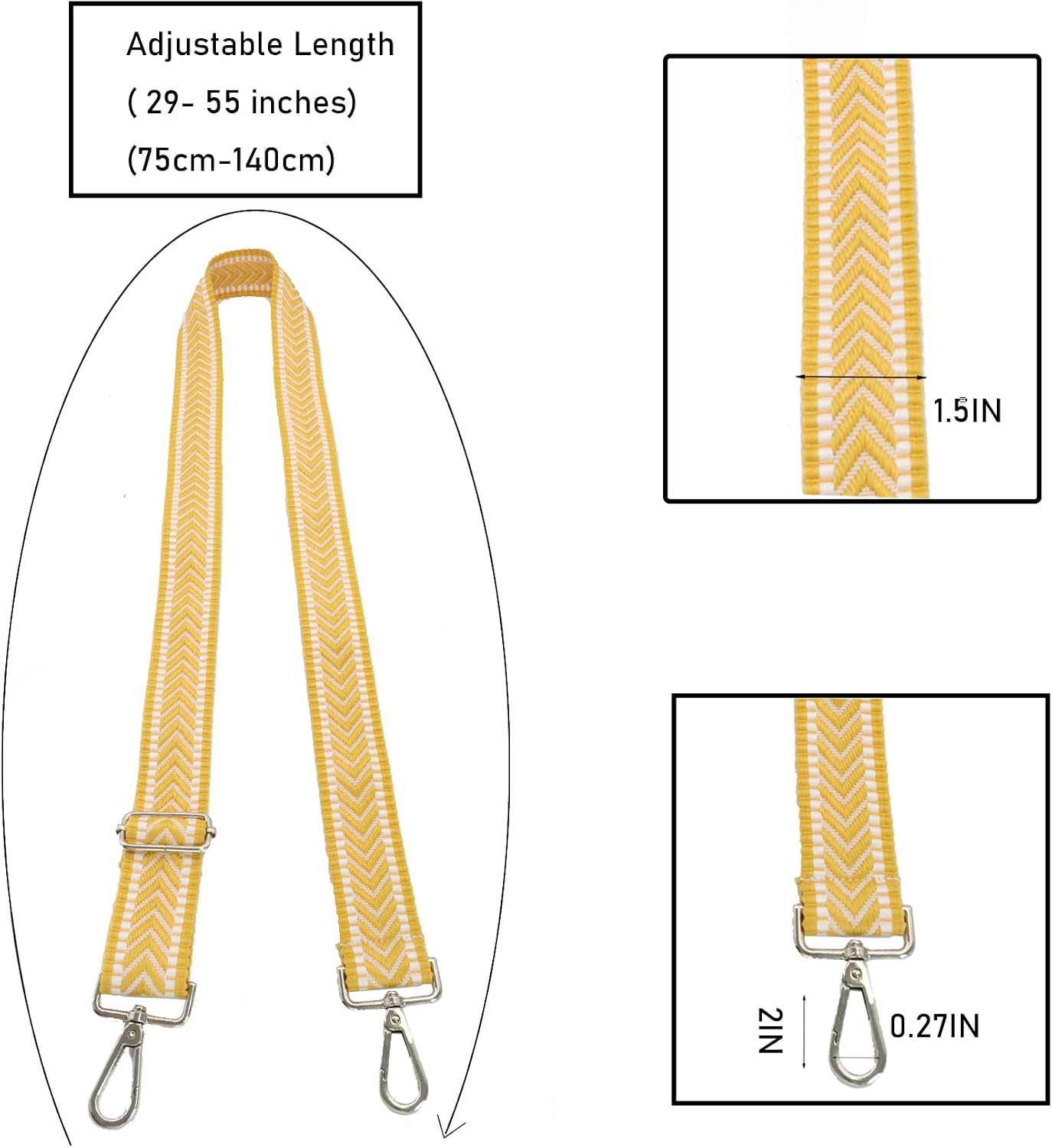 Correas cruzadas ajustables para bolso Bogg Bag XL M