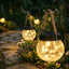 6 Faroles Solares LED Impermeables para Jardín y Exterior