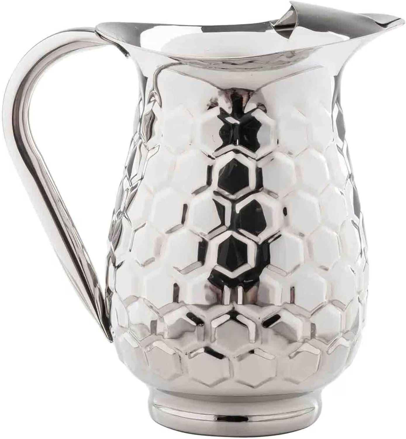 Jarra Acero Inox 2.5qt Con Protector Hielo Diseño Panal