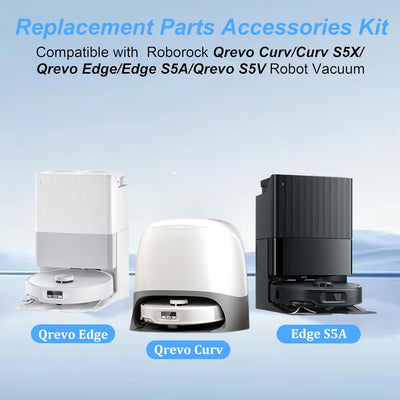 24 Pzas Repuesto Qrevo S5V Cepillos Filtros HEPA Bolsas