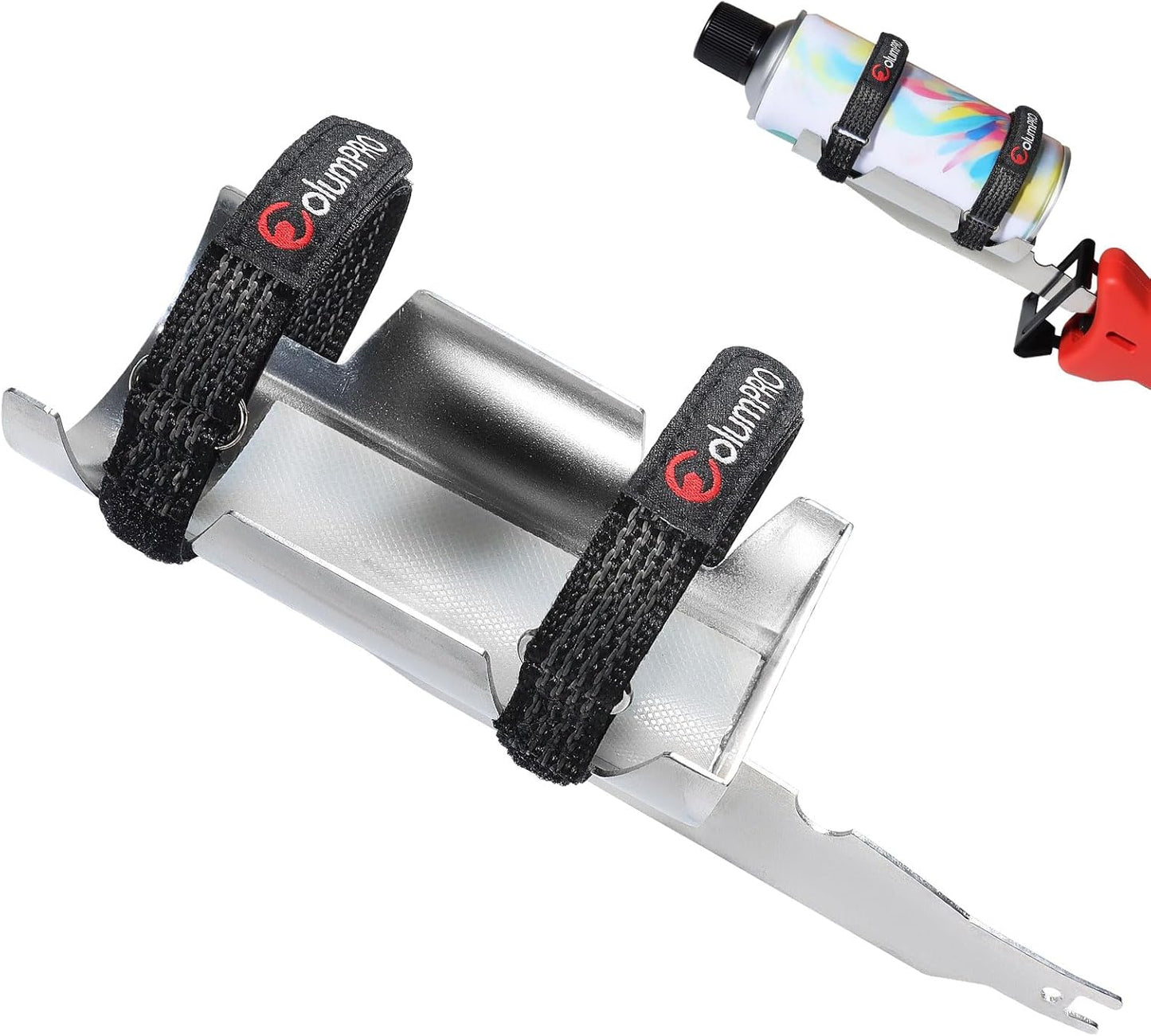 Agitador latas aerosol acero inox ajustable 2-4pulg