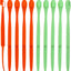 Paquete de 10 peladoras de naranja y cortador de cáscara de cítricos