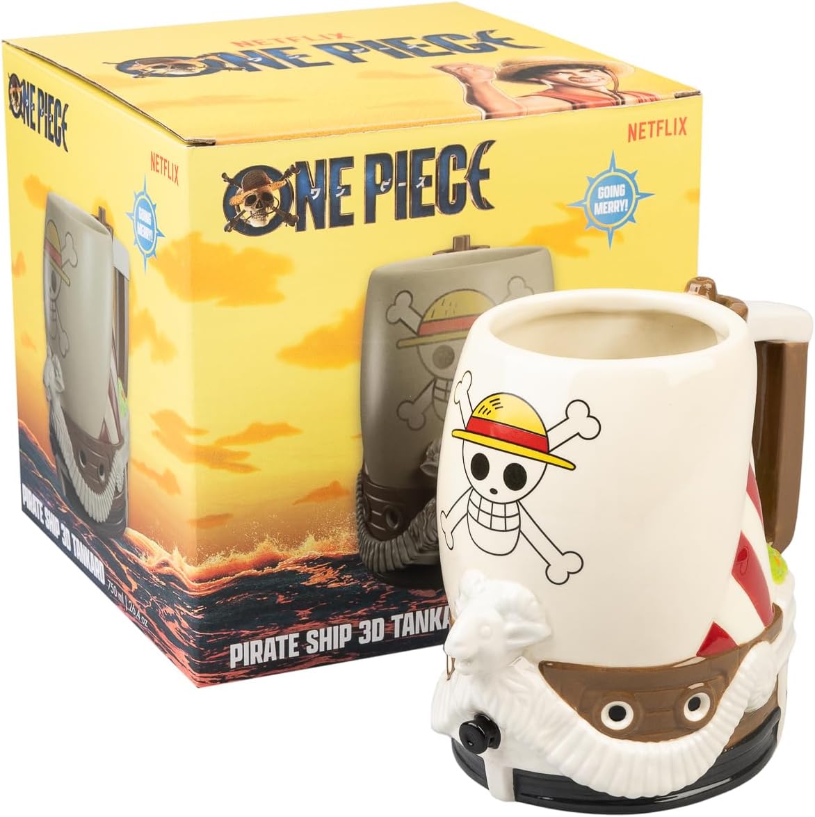 Vaso decorativo Beer Tankard 25.4oz funda regalo