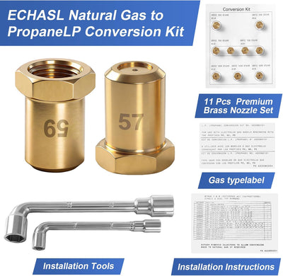 Kit conversión gas natural a propano comp Frigidaire