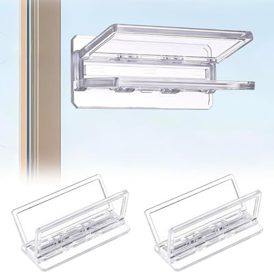 2 Cerraduras Puerta Corredera Vidrio Seguridad Niños