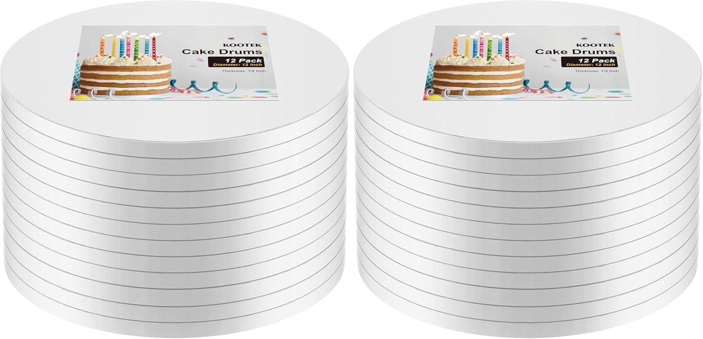 Juego de 12 moldes redondos para postres de boda
