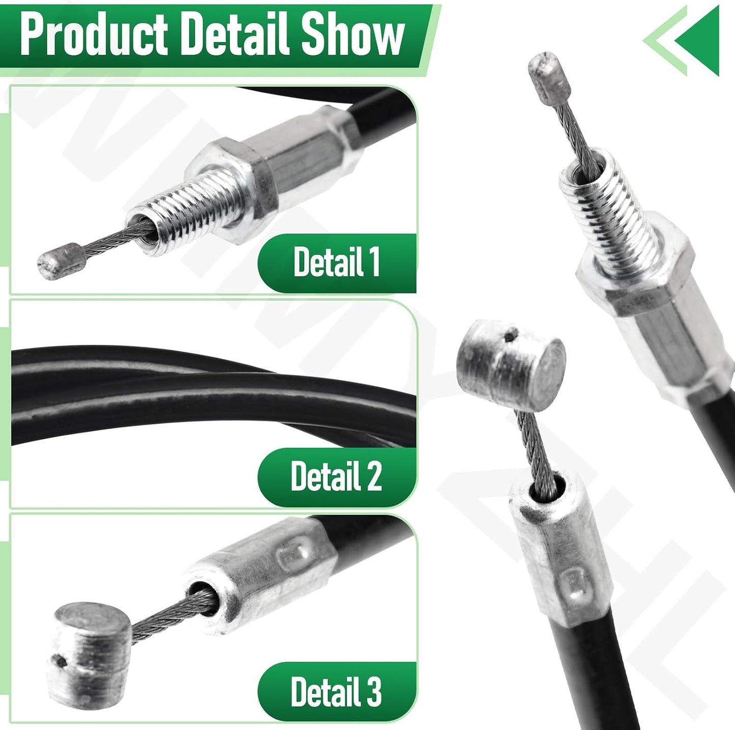Cable acelerador repuesto terremoto mini-timbrador MC43 Serie 4667