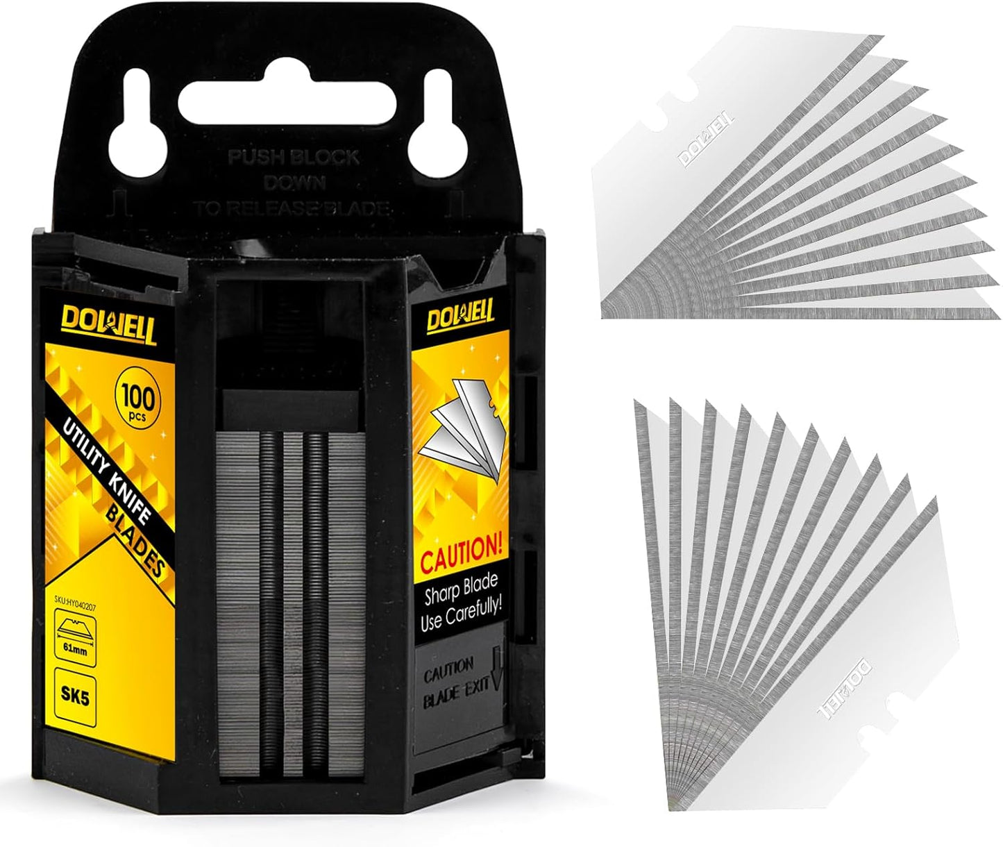 Cuchillas SK5 100uds con dispensador para cuchillos tipo T