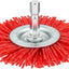 Cepillo alambre acero 2.5pulg paquete 1 accesorio taladro