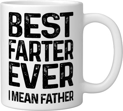 Taza Cerámica Padre Día del Padre Humorística Blanca