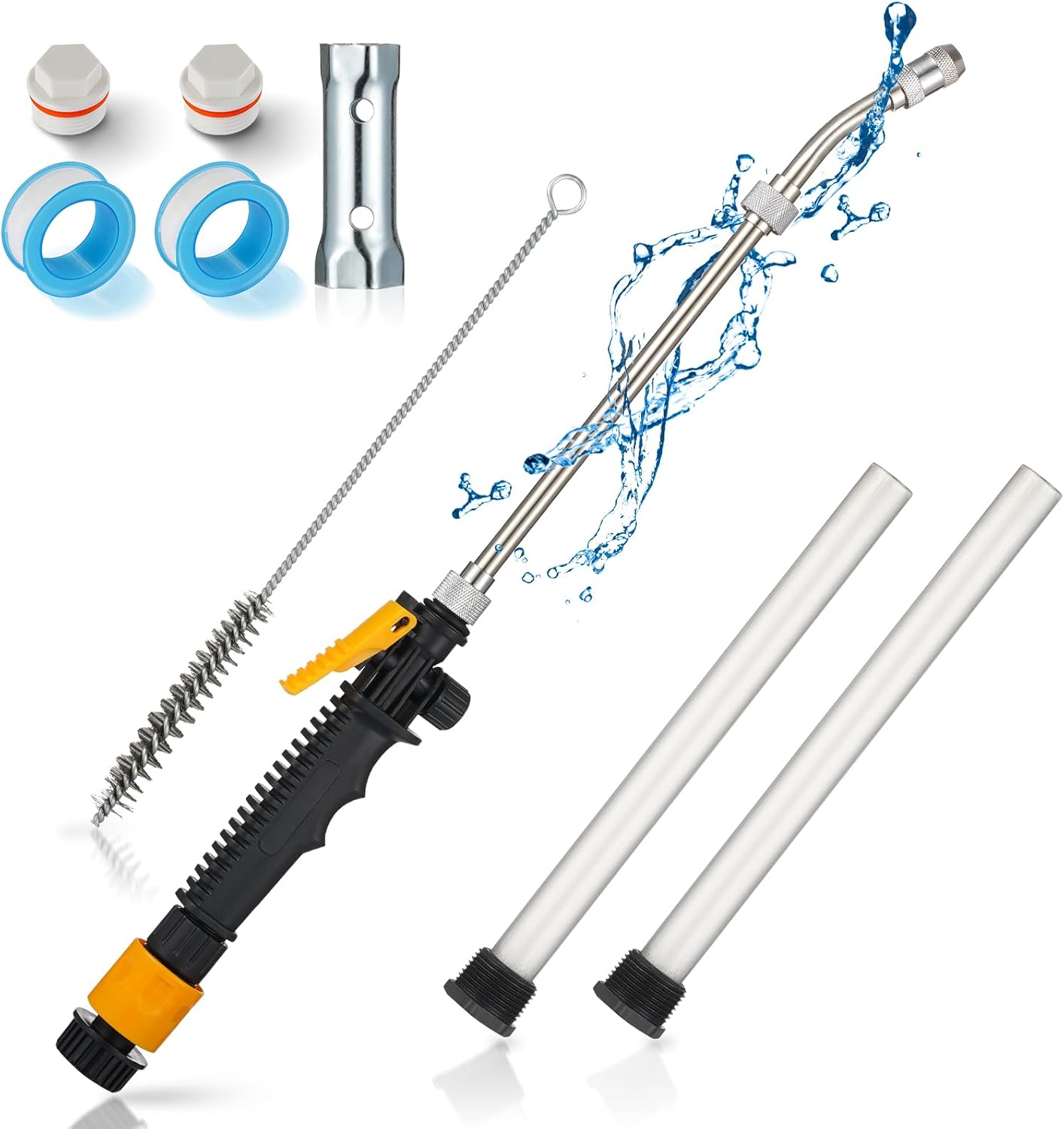 Pack 9 Anodos Calentador Agua Autocaravana Accesorios Completos