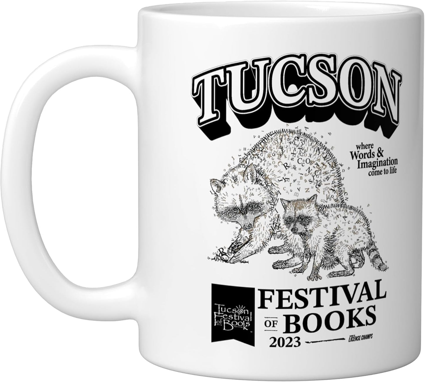 Taza Cerámica TFOB 2023 con Estilo Raccoon