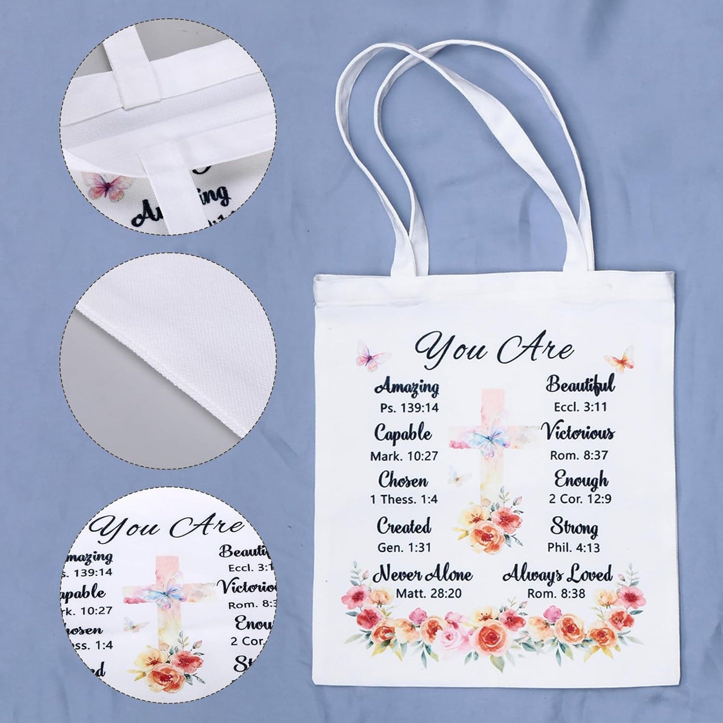 Bolsa mano cristiana regalo mujer cesta Pascua niña