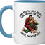 Taza Cerámica Judo Azul/Blanco
