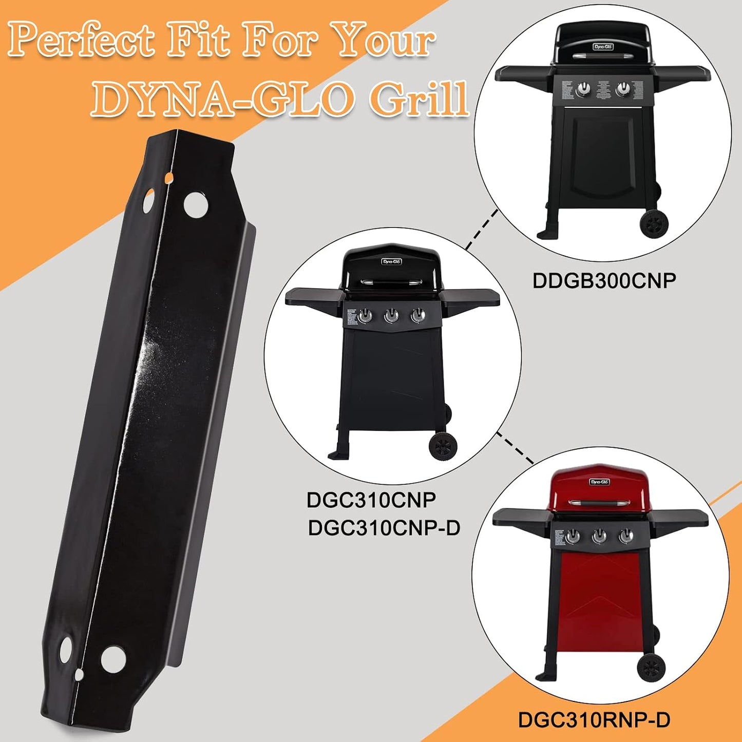 Repuesto parrilla Dyna Glo DGC310CNP 70-01-673 set 3